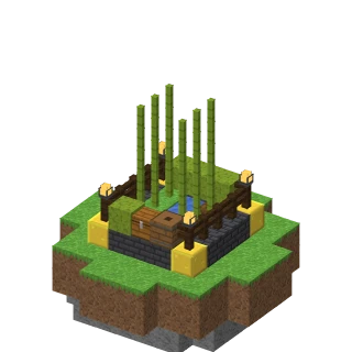 Farm de bambu, nível 4