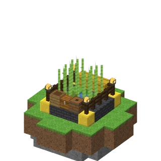 Farm de cana, nível 4